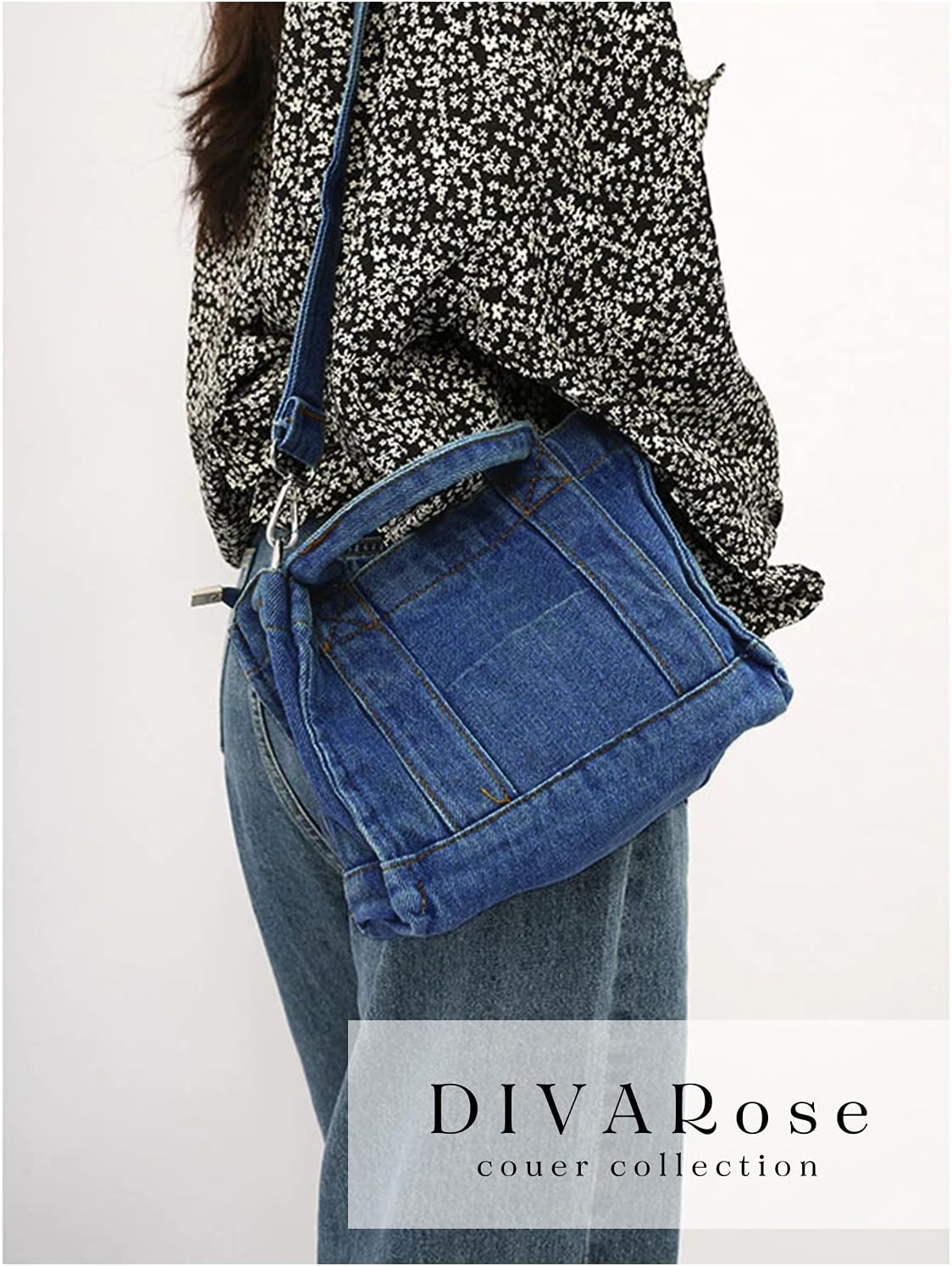 ミニ トートバッグ レディース ショルダーバッグ 2way デニム 軽い マザーズバッグ 通勤 通学 バッグ